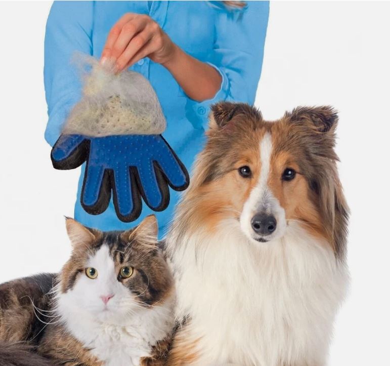 Pet Grooming Glove for Dogs & Cats