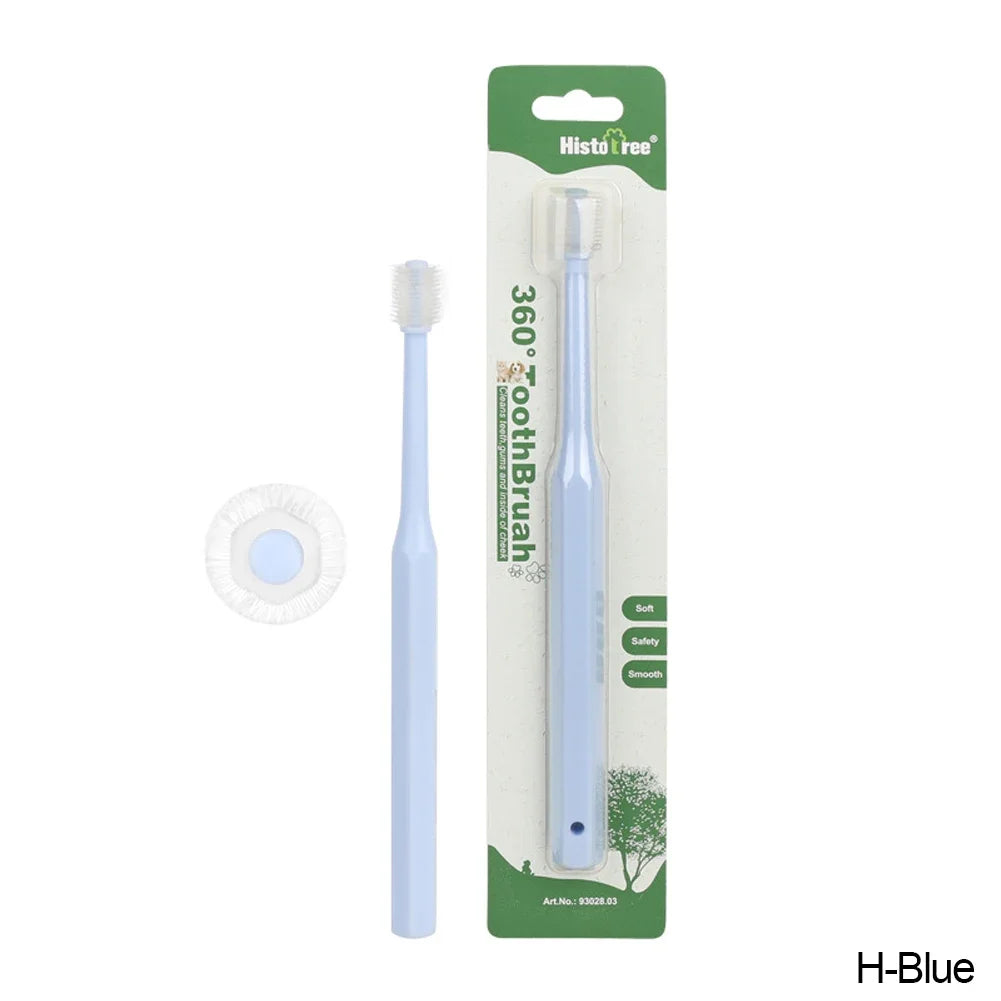 360° Cat Toothbrush – Soft Bristles, Oral Care & Blackhead Cleaning
