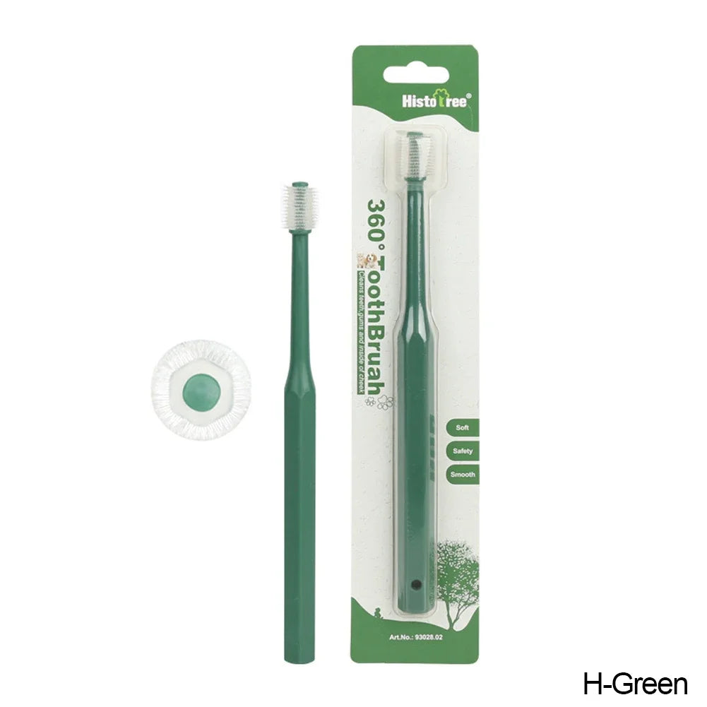 360° Cat Toothbrush – Soft Bristles, Oral Care & Blackhead Cleaning