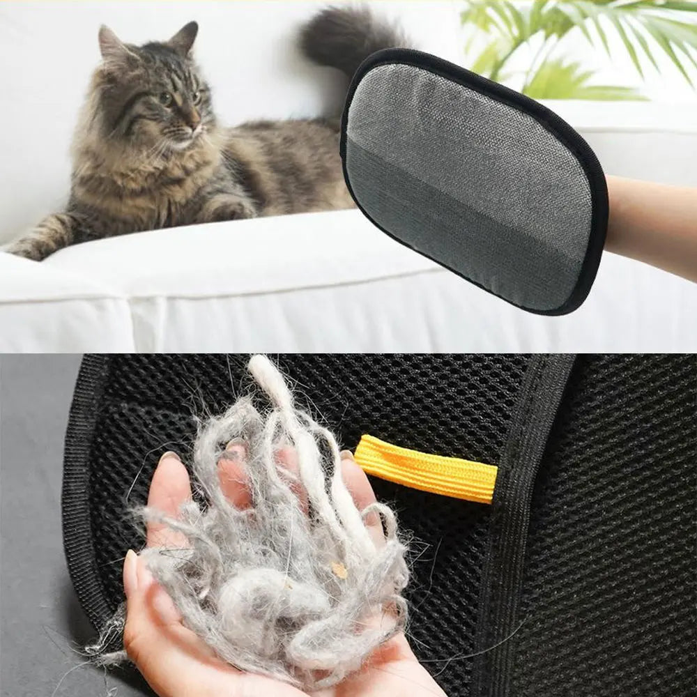 Pet Grooming Glove – Removes Dog & Cat Hair
